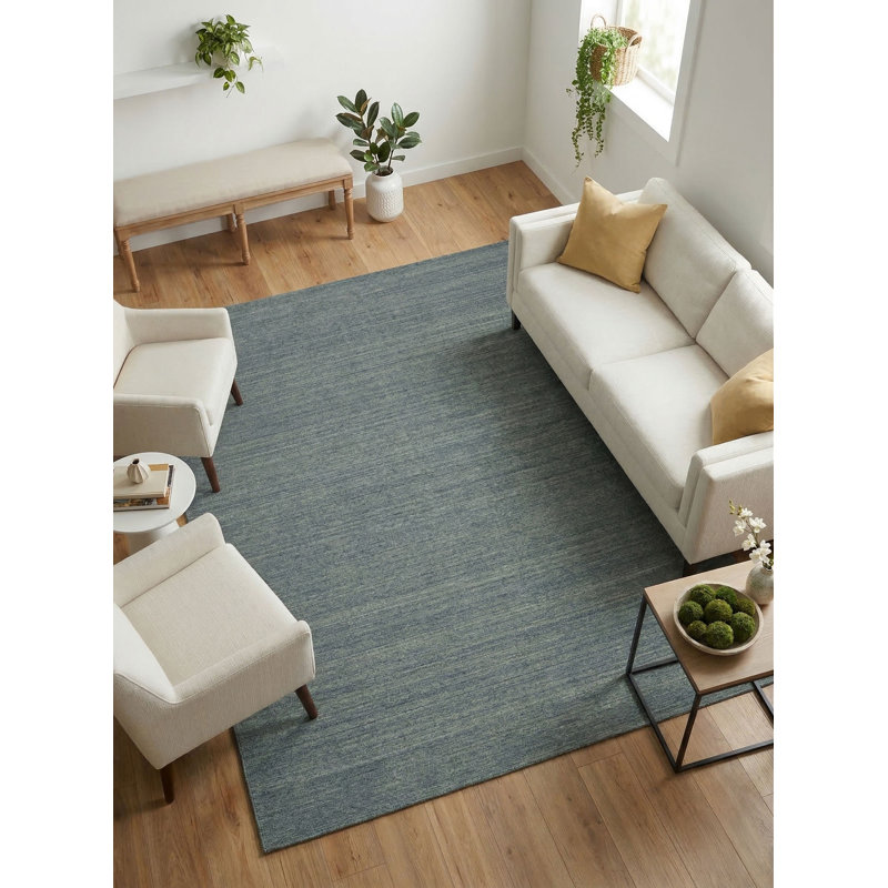 Tapis rectangulaire Masala en ardoise / ivoire, Rectangle de 10 pi x 14 pi