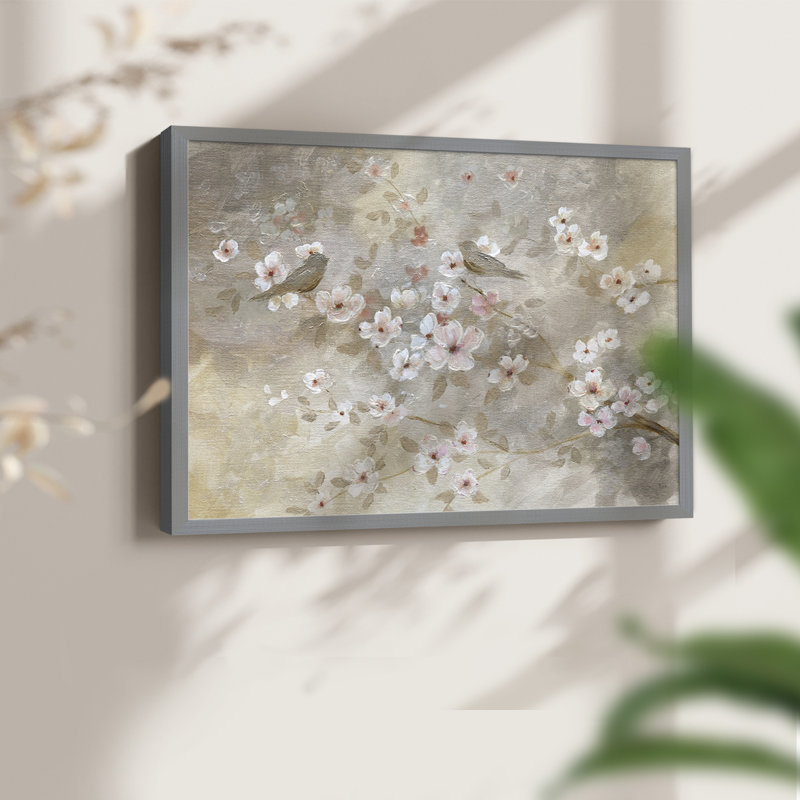 Early Spring -Framed Print - Restickable, H 22 po x l 28 po, Gris