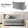 Greigh 63"W Modern Upholstered Curved Loveseats