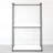 One Shelf 47" Walk-In Closet - Metal, Deep Storage, Heat & Water , Stain Scratch E0 Grade Board With Hanger Powder Coated Metal Frame, Extra Interior