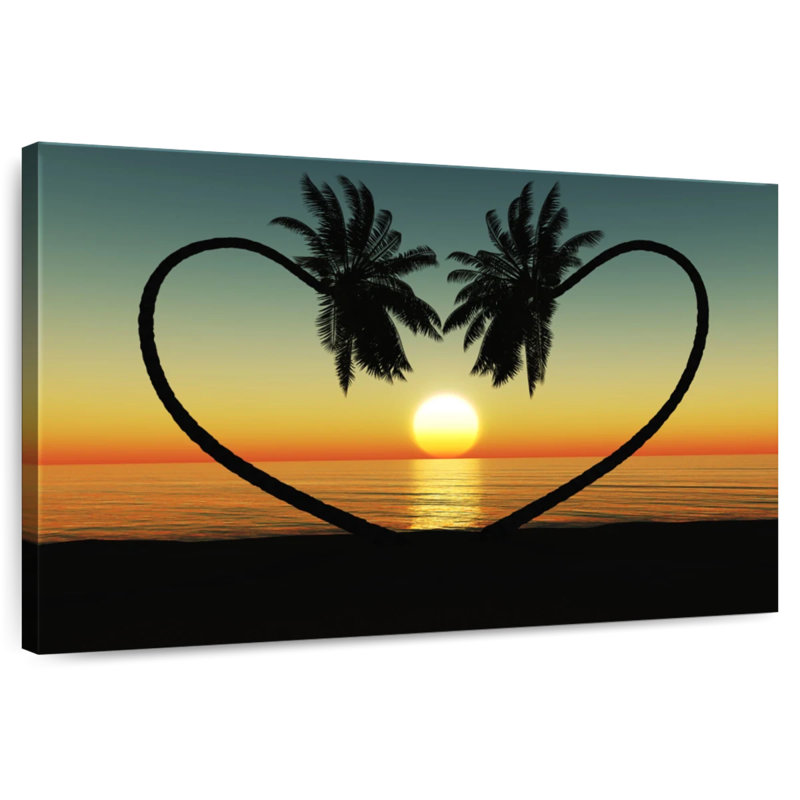 Coucher de soleil Harnek, H 20 po x l 30 po