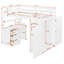 Lit mezzanine avec bureau intégré et garde-robe-1511960146-1511960147
