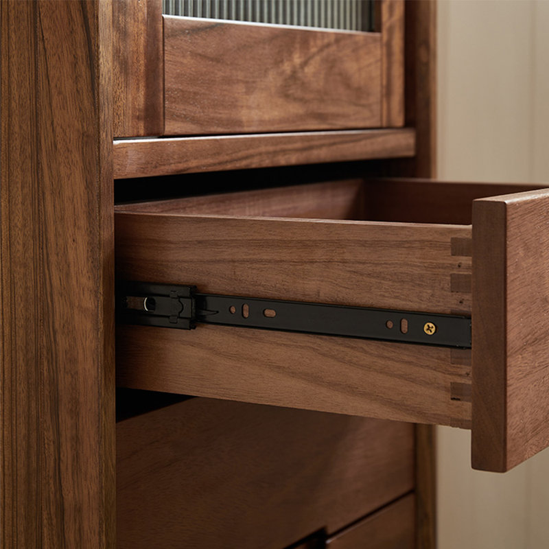 Single door bookcase