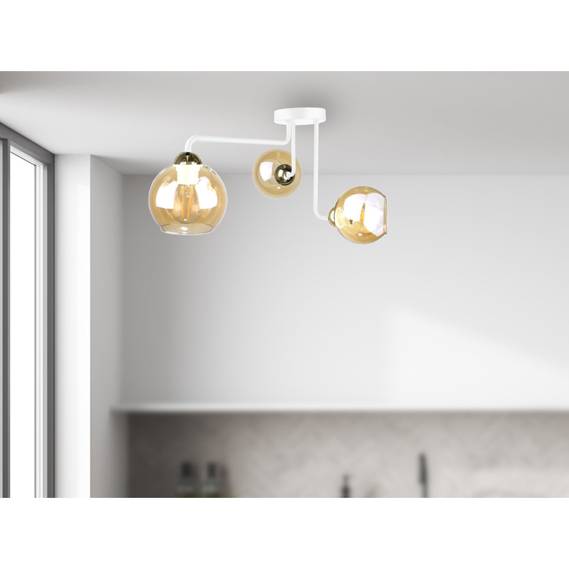 Glass Flush Mount