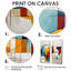«Geometric Abstraction Focus II», art mural multicolore-2014308835-2014308833-2014308832