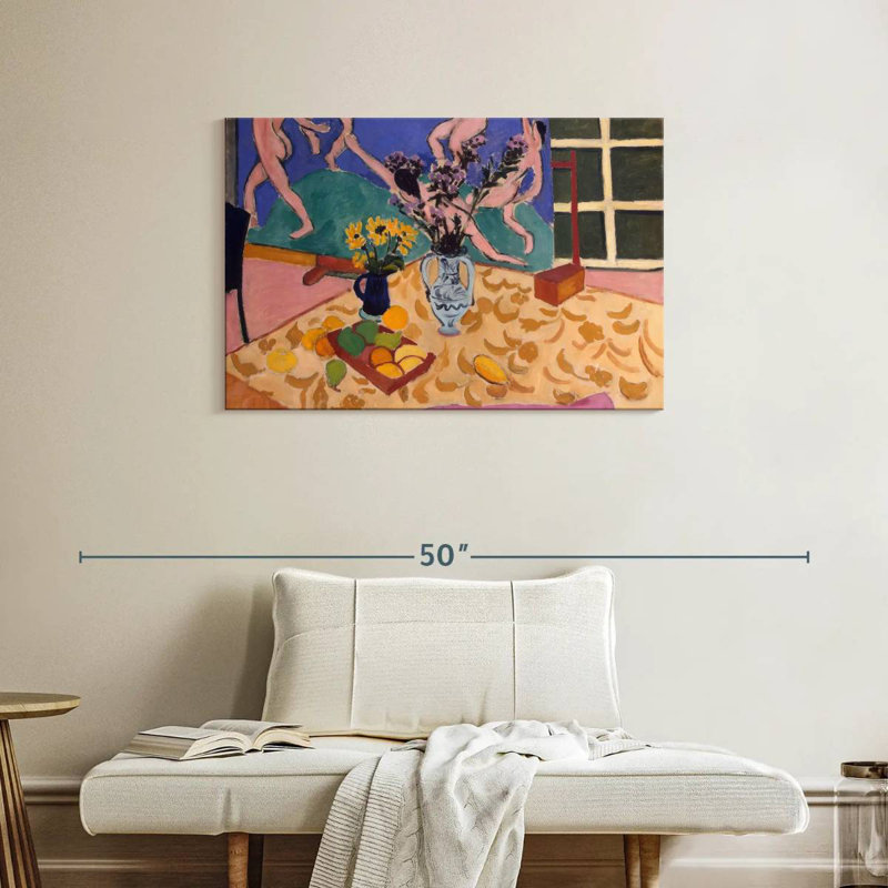 Harnek Still Life With The Dance, H 24 po x l 36 po