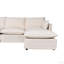 Canapé modulaire modulaire pour le salon, canapé moderne en L avec repose-pieds mobile, ensemble de canapé 4 places pour appartement, bureau. (Modulaire)
