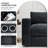 Cloud Modular Sectional Sofa Upholstered Deep Seat Couches With Cupholder Console With Usb Port & Storage Box And An Ottoman-999614811