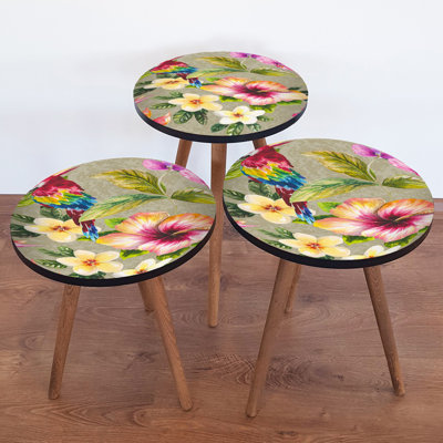 Tables gigognes 3 pieds Lizabeth