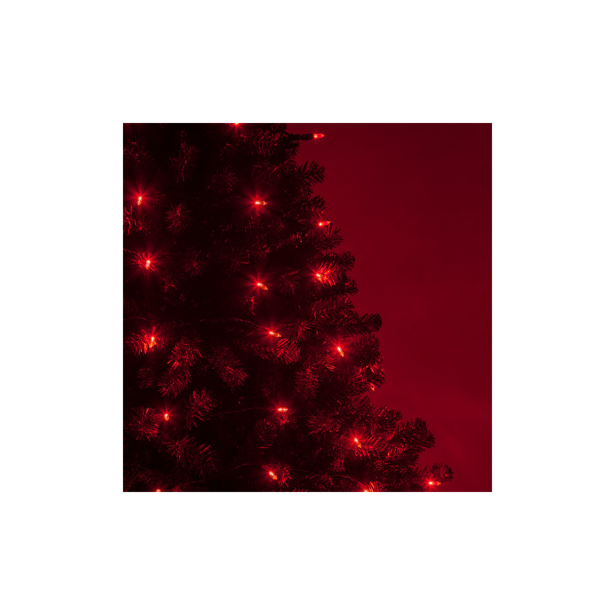 306'' LED String Lights, Red