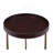 Genoa Round Tray Table With  Frame, Espresso