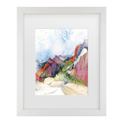 Kristy Rice Desert Days Matted Framed Art