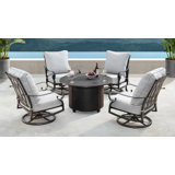 Mccomas Outdoor 5 - Piece Conversation Set