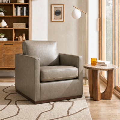 Assiatou Wide Swivel Arm Chair