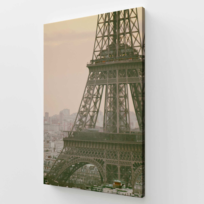Madame Eiffel, Large Canvas Print, 54" H x 36" W