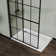 46" X 72" Shower Screen Walk-In Wet-Room Black
