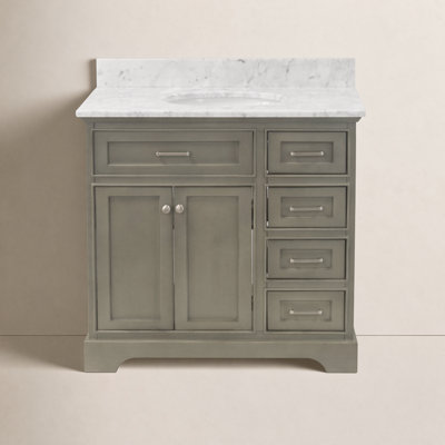 36 " Pine Single Bathroom Vanity