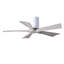 60" Irene 5-Blade Hugger Ceiling Fan with Wall Remote-1087667332-1087667387-1087667377