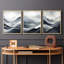 Lanscape Study Series LIX -Set de 3 estampes numériques giclées -Prêt à accrocher-107253388-107253386