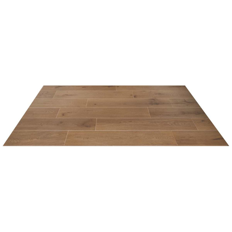 Oaktree 8x48 Wood Look Matte Porcelain Tile, Browned Oak