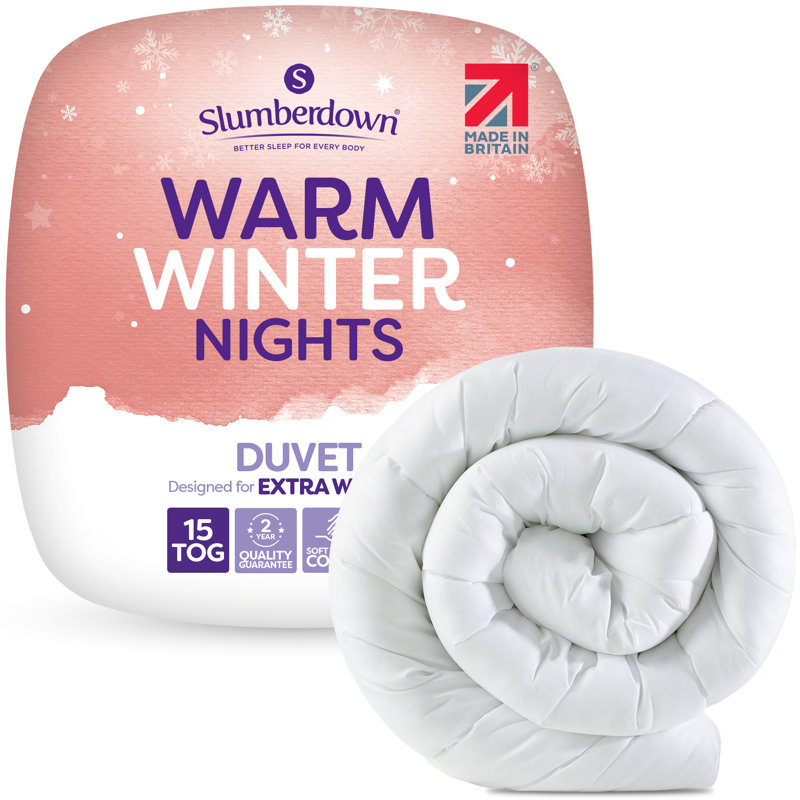 Warm Winter 15 Tog Winter Duvet, Super King