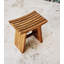 Zapatera 18 in. W Teak Shower Bench