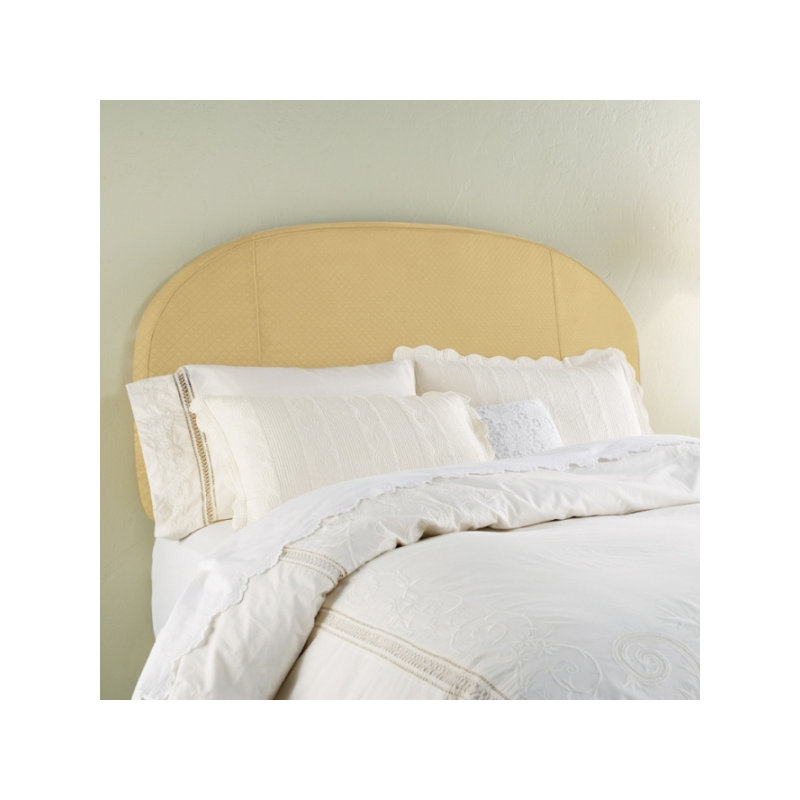 Tête rembourrée diamond matelassé, Très grand, Brique