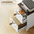 2 Drawer Rustic Farmhouse Filing Cabinet with Barn Doors for A4/Letter Size,wood-1936602680