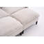 Canapé convertible avec repose-pieds et rangement Jabari-163749437