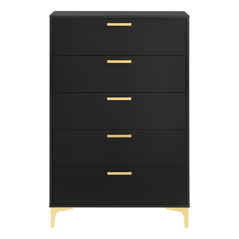 Khanyla 31.5'' W 5 - Drawer Dresser