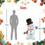 Gonflable bonhomme de neige
