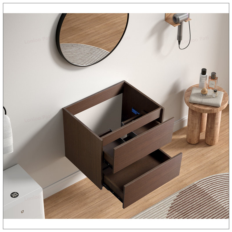 Soft Close Drawer Wall Mounted Bathroom Vanity