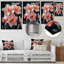 «Pink Black Ethereal Emblem Daffodils» - impression d'art mural jonquilles-540044972-540044973