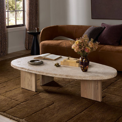 Table basse Telma - Chêne délavé