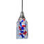 Luminaire suspendu carré 1 lumière Kayme Americana