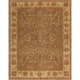 Peshawar One-of-a-Kind Rectangle 8'1" X 10'2" Hand Knotted Area Rug
