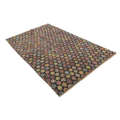 Oliveri Black Rug