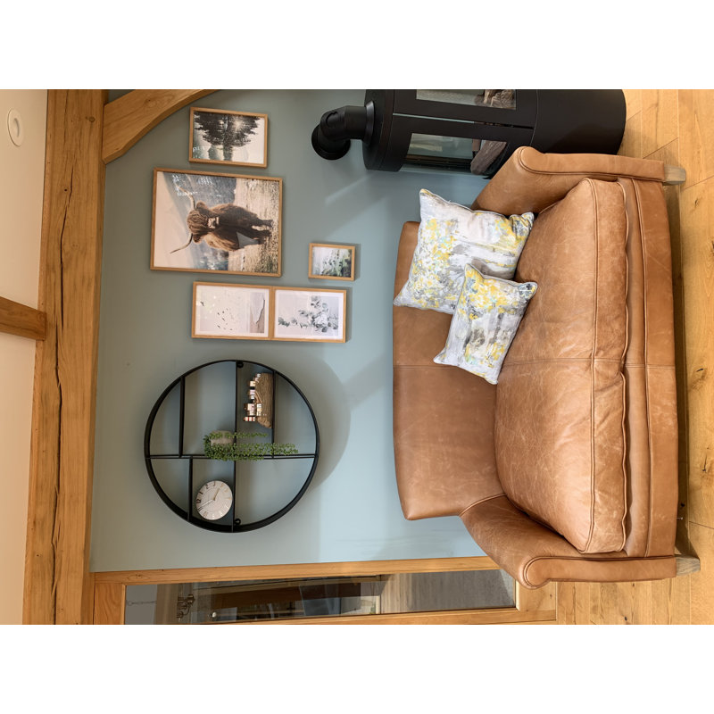 Jadotte 4 Piece Circle Metal Accent Shelf