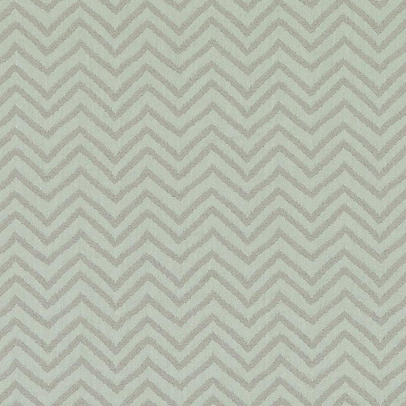 Dorsoduro Fiore Chevron Fabric, Celadon
