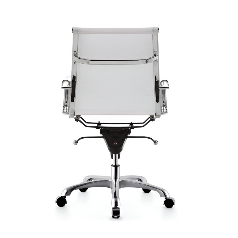 Chaise de bureau Sukabumi, Blanc