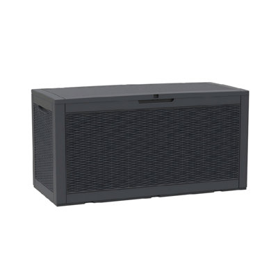 Extra Large Outdoor Deck Storage Box – 100 Gallon Durable, Weatherproof & Lockable Resin Cabinet for Patio & Garden