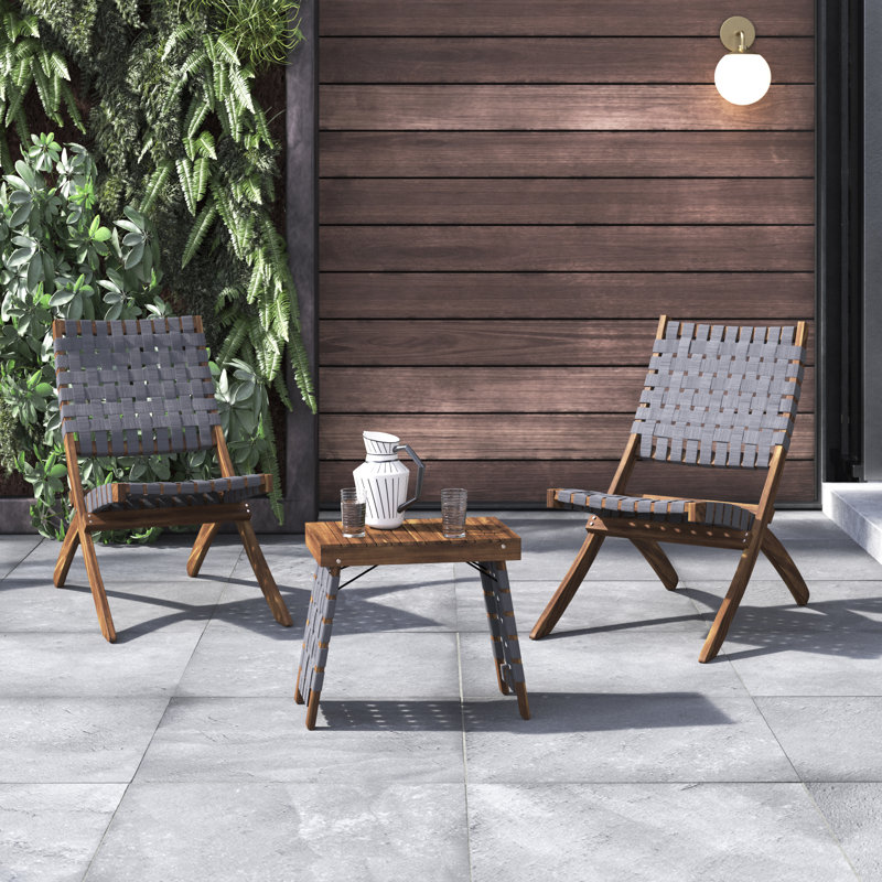 Calhaen 2 - Person Patio Conversation Set