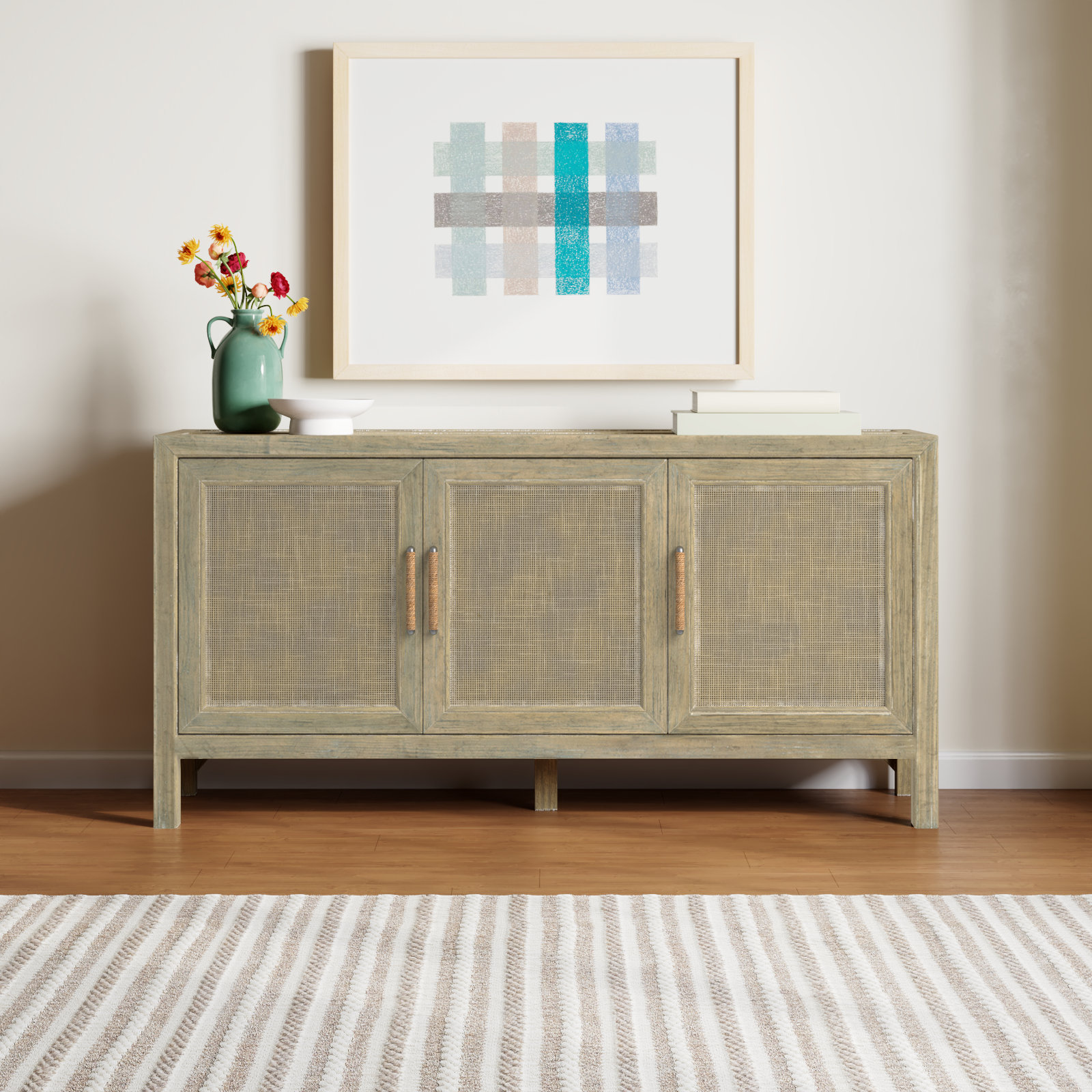 Furniture Surfrider TV Stand, Natural