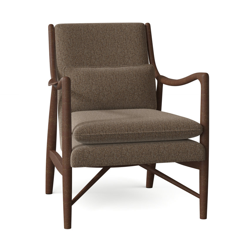 Fauteuil Cole, 9508 polypropylène / oléfine noisette, Amande chamois