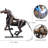 Handmade Metal Horse Statue Sculpture Décor For Horse Lovers Gifts-1886598266