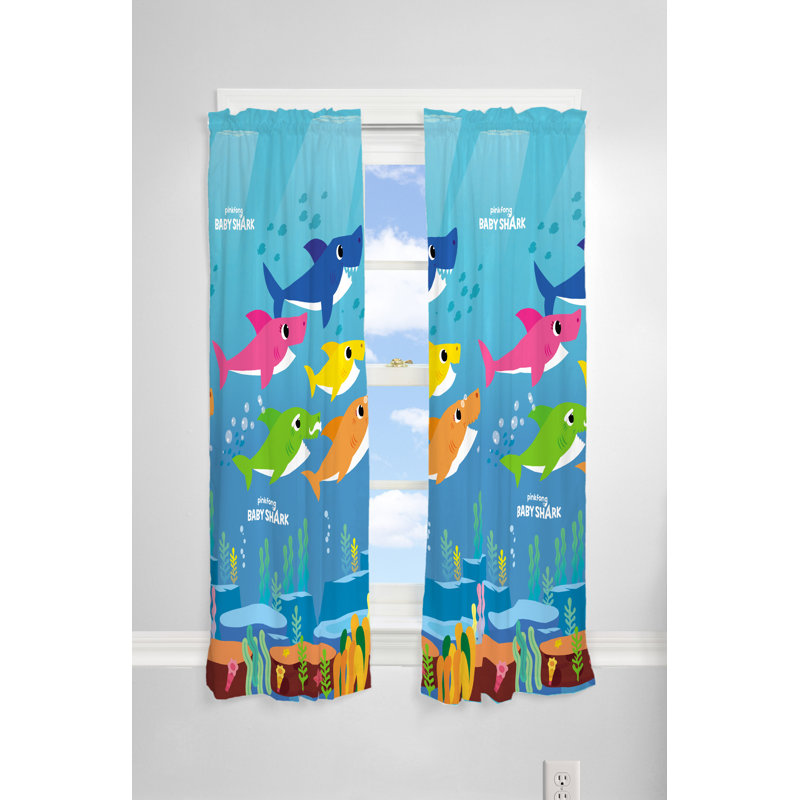 Semi Sheer Curtain Pair