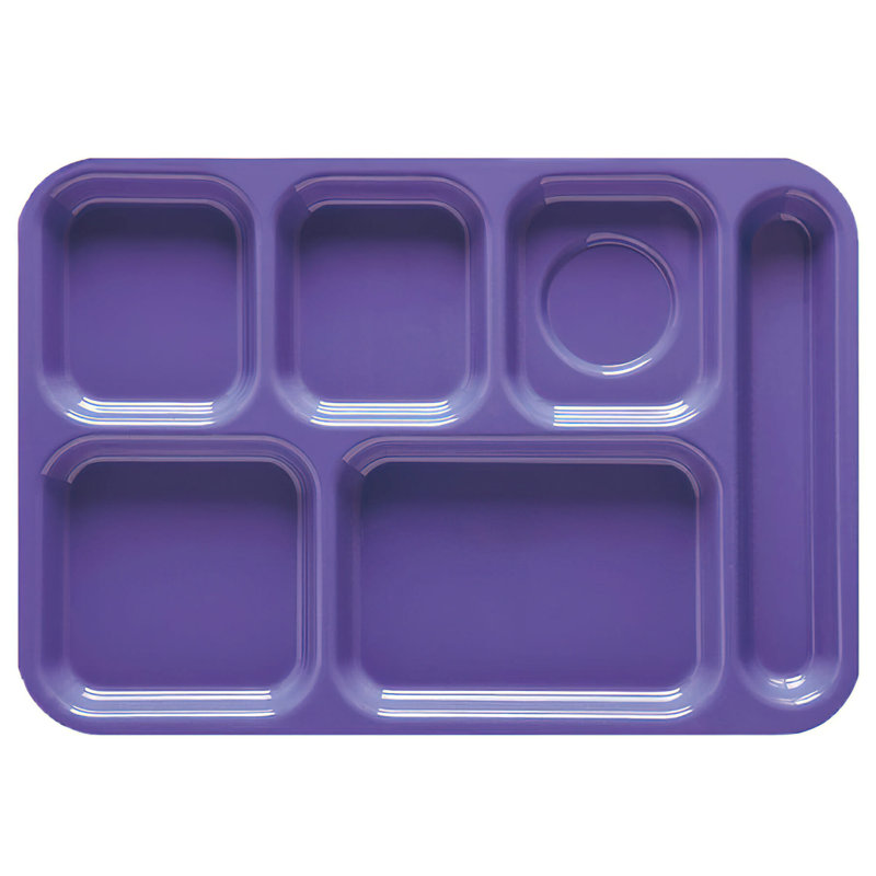Le GE Plat de service en plastique, Bleu paon