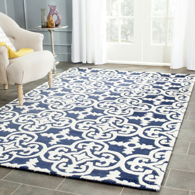 Tapis en laine touffeté à la main Neetu