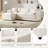103.5" Chenille Modular Sectional Sofa With Deep And Wide Seat,L Shaped Cloud Couch Set With Double Cushions,4 Seat Sofa With Movable Ottoman,Oversized Indoor Furniture For Living Room,3 Colors-1187969944
