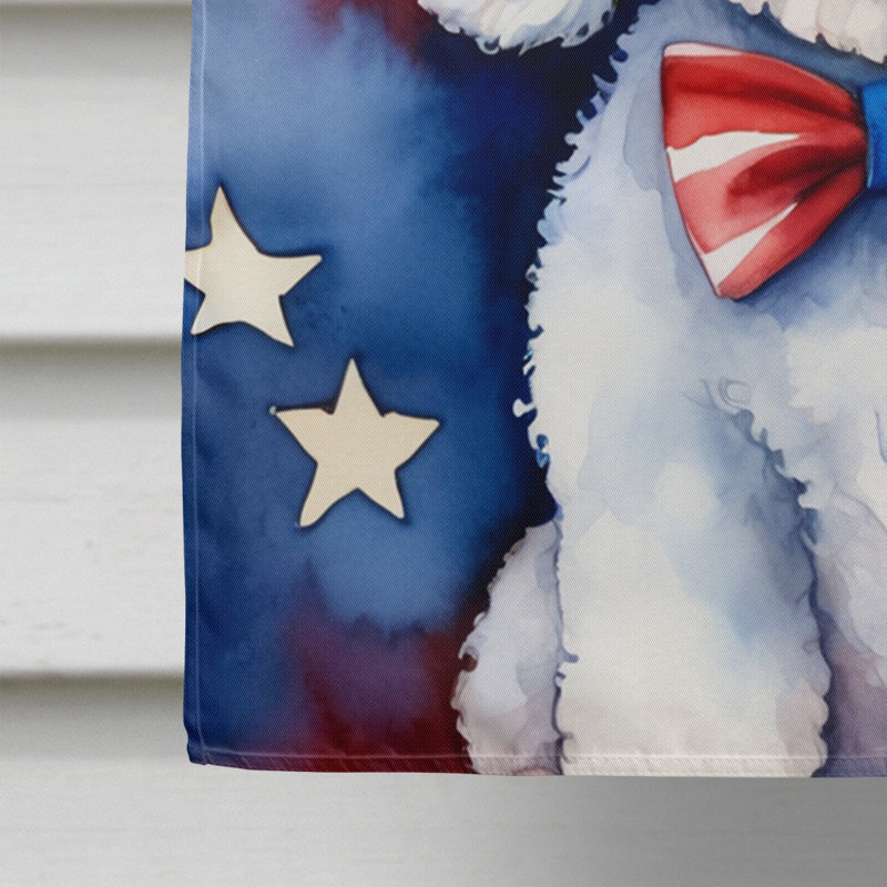 Drapeau patriotique de la maison américaine, Bichon frisé